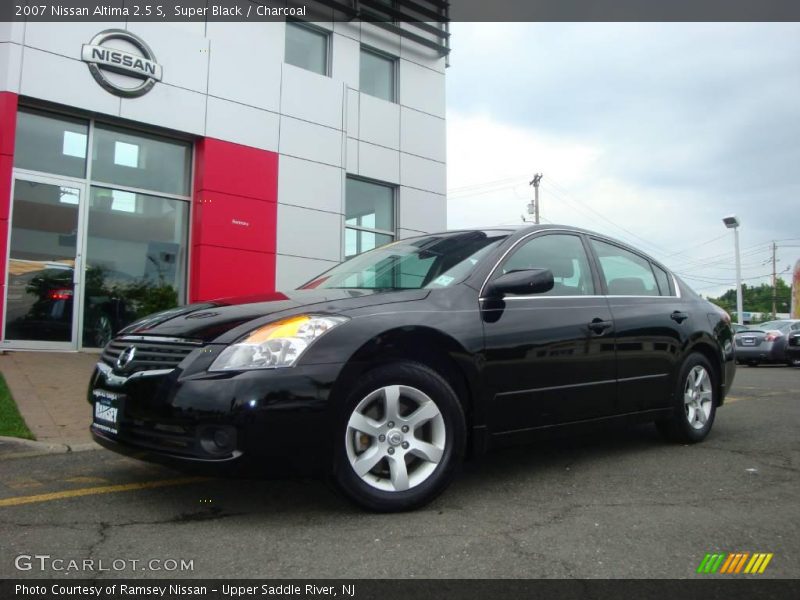 Super Black / Charcoal 2007 Nissan Altima 2.5 S