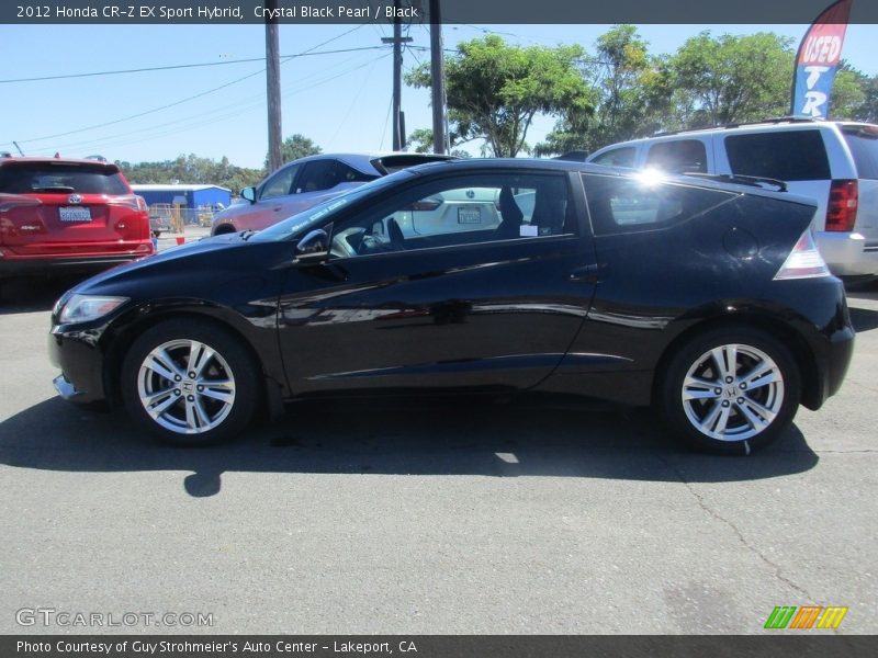 Crystal Black Pearl / Black 2012 Honda CR-Z EX Sport Hybrid