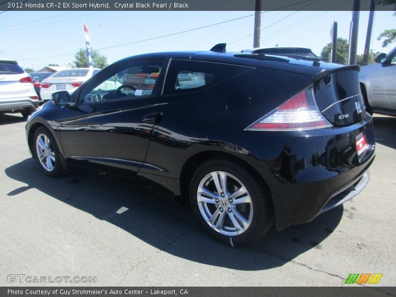 Crystal Black Pearl / Black 2012 Honda CR-Z EX Sport Hybrid