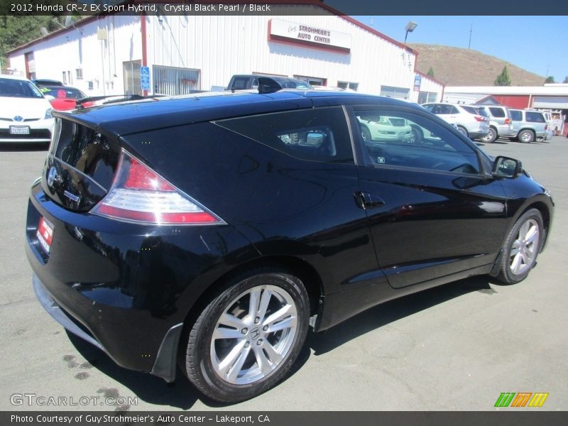 Crystal Black Pearl / Black 2012 Honda CR-Z EX Sport Hybrid