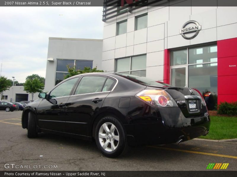 Super Black / Charcoal 2007 Nissan Altima 2.5 S