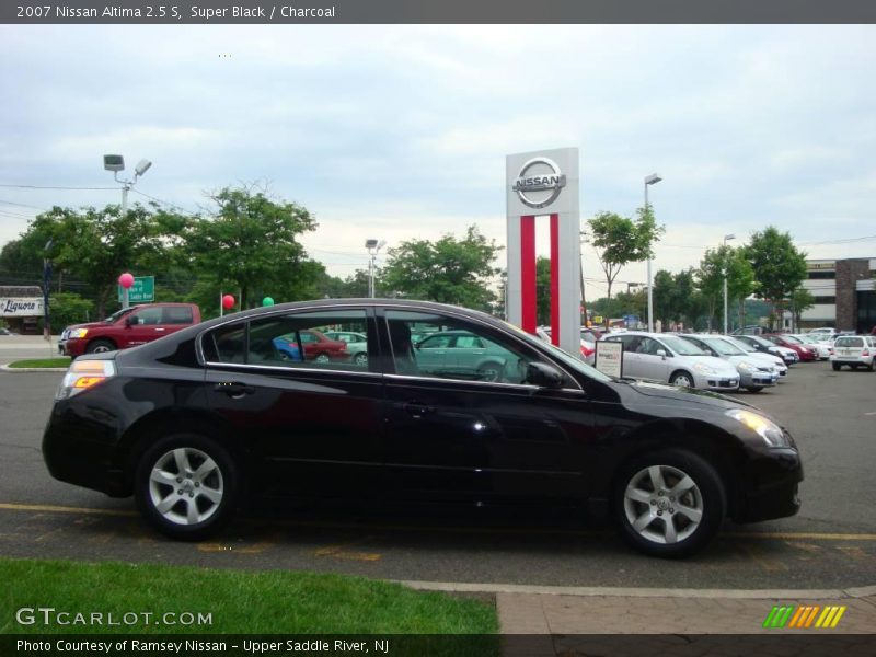 Super Black / Charcoal 2007 Nissan Altima 2.5 S