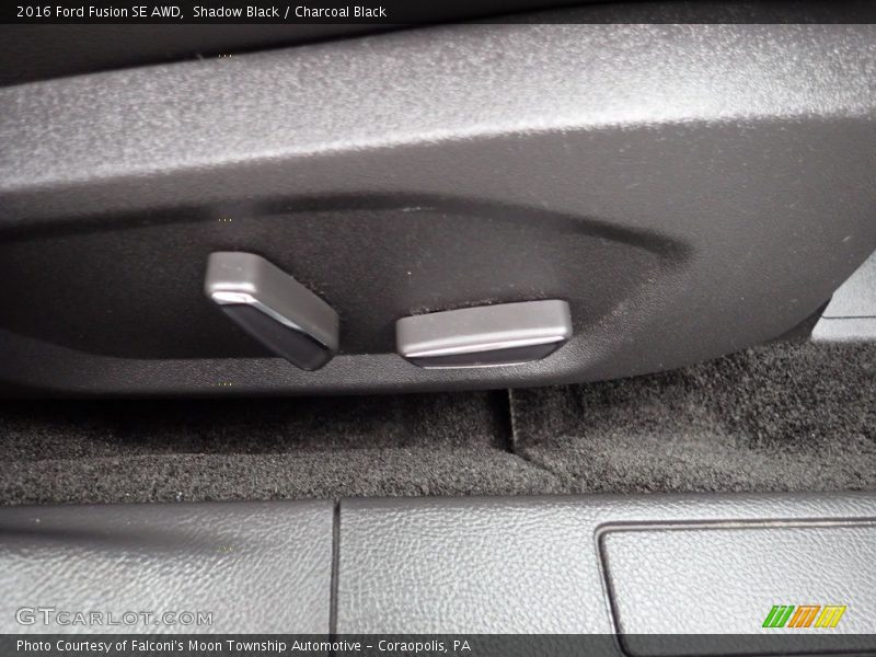 Shadow Black / Charcoal Black 2016 Ford Fusion SE AWD