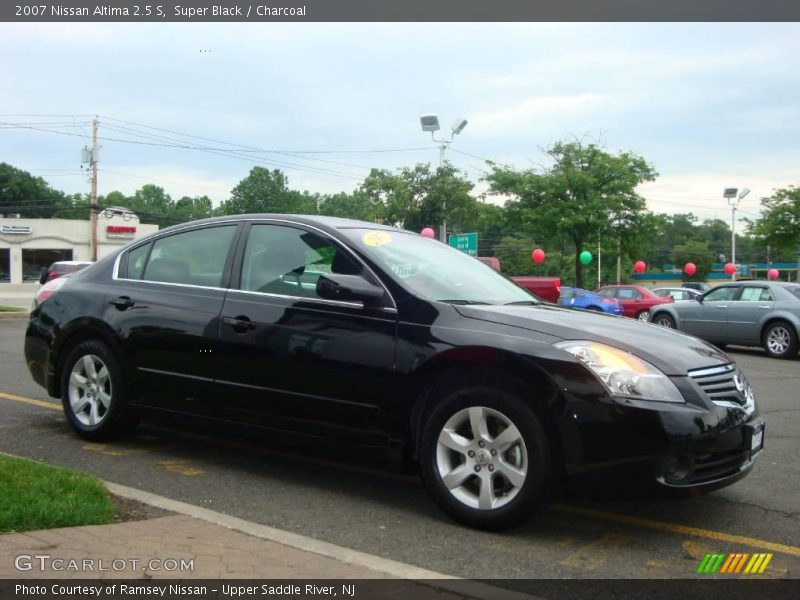 Super Black / Charcoal 2007 Nissan Altima 2.5 S