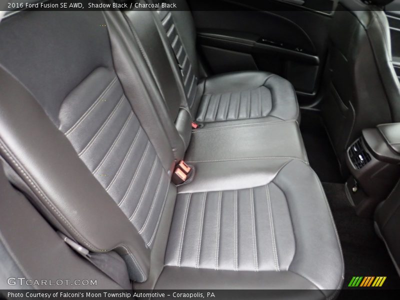 Shadow Black / Charcoal Black 2016 Ford Fusion SE AWD