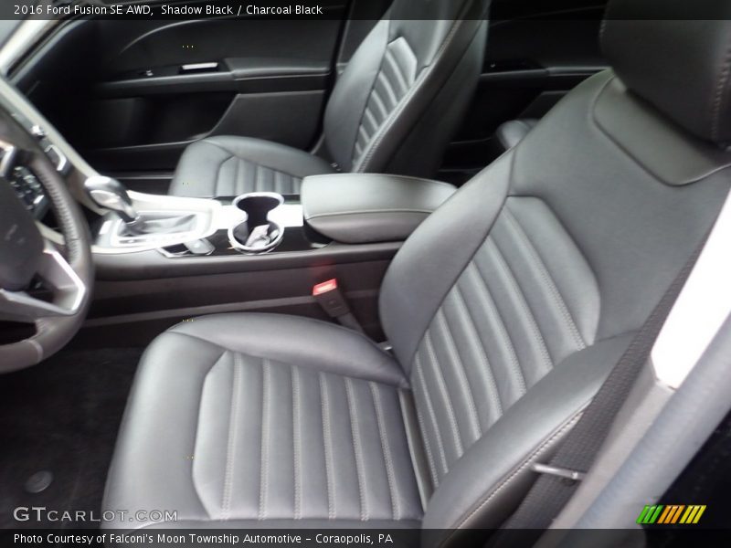 Shadow Black / Charcoal Black 2016 Ford Fusion SE AWD
