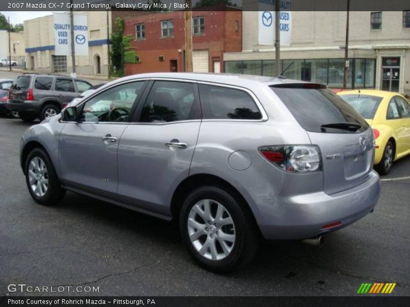 Galaxy Gray Mica / Black 2007 Mazda CX-7 Grand Touring