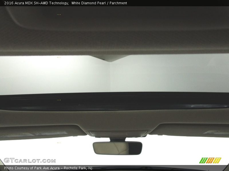White Diamond Pearl / Parchment 2016 Acura MDX SH-AWD Technology