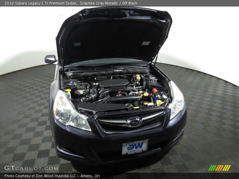 Graphite Gray Metallic / Off Black 2010 Subaru Legacy 2.5i Premium Sedan