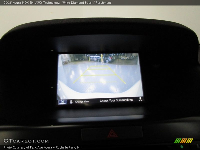 White Diamond Pearl / Parchment 2016 Acura MDX SH-AWD Technology