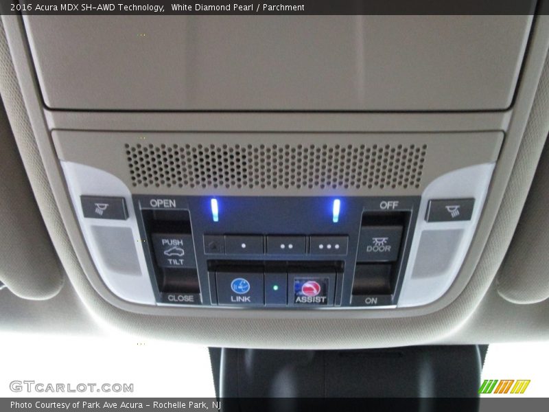 White Diamond Pearl / Parchment 2016 Acura MDX SH-AWD Technology