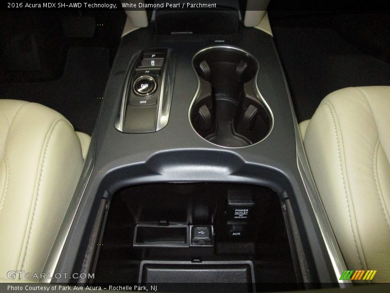 White Diamond Pearl / Parchment 2016 Acura MDX SH-AWD Technology