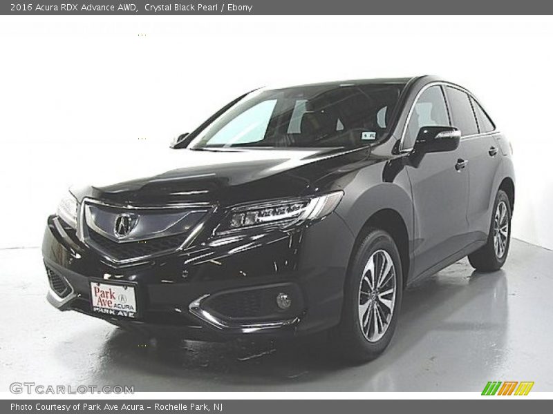 Crystal Black Pearl / Ebony 2016 Acura RDX Advance AWD