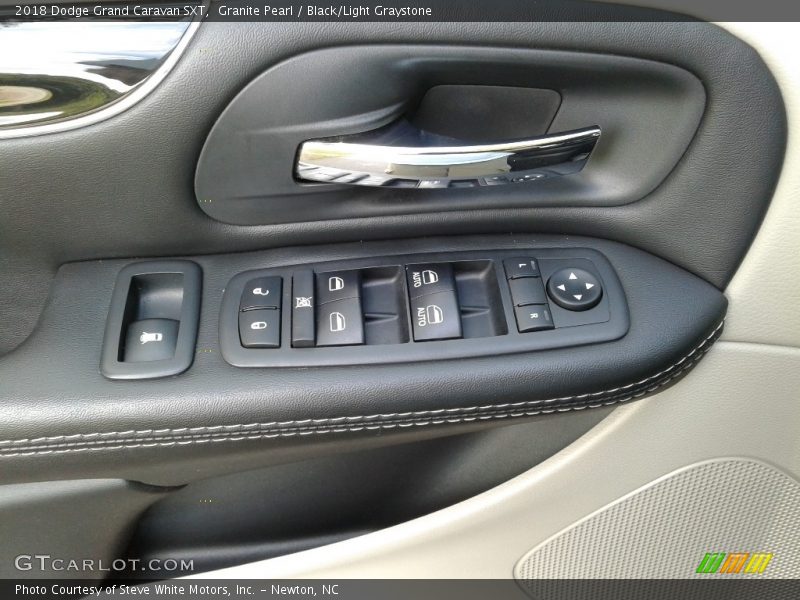 Granite Pearl / Black/Light Graystone 2018 Dodge Grand Caravan SXT