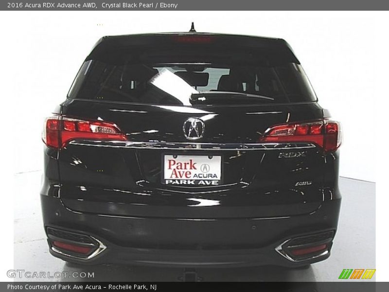 Crystal Black Pearl / Ebony 2016 Acura RDX Advance AWD