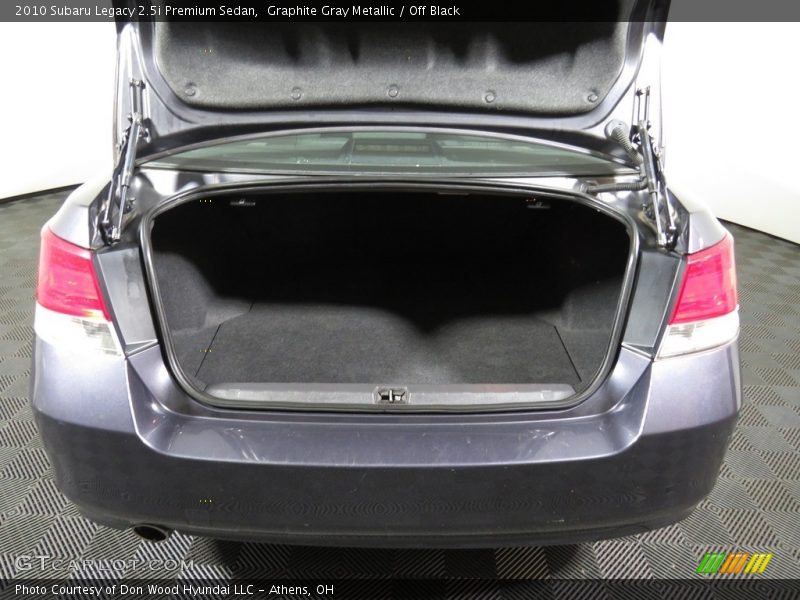 Graphite Gray Metallic / Off Black 2010 Subaru Legacy 2.5i Premium Sedan