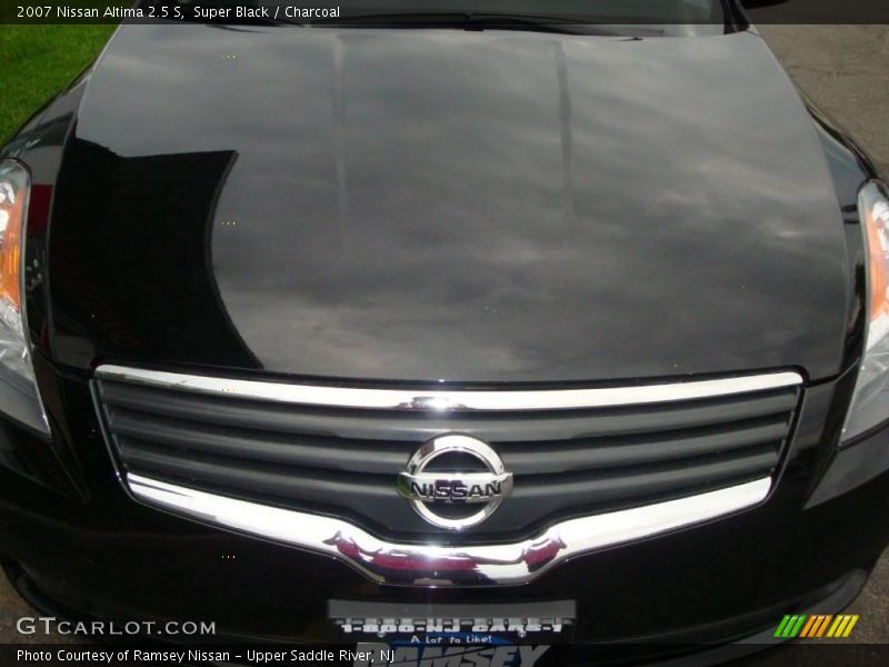 Super Black / Charcoal 2007 Nissan Altima 2.5 S