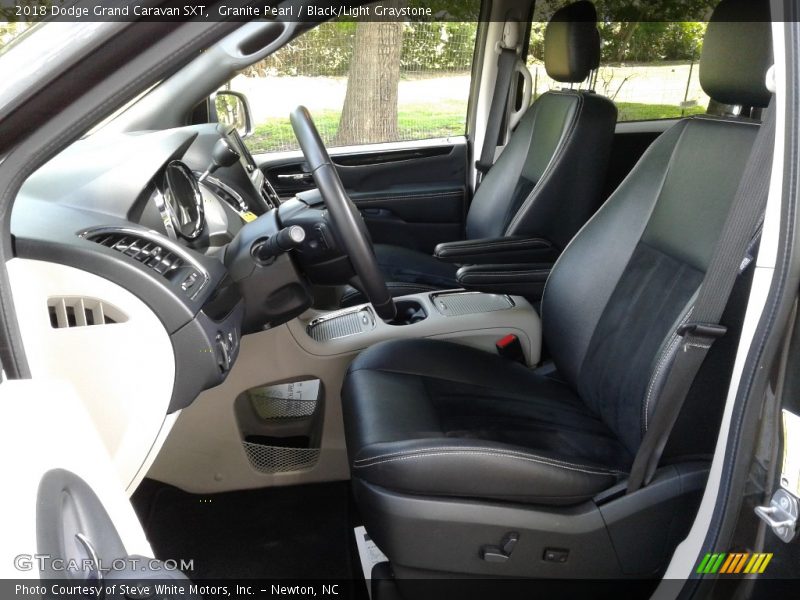 Granite Pearl / Black/Light Graystone 2018 Dodge Grand Caravan SXT