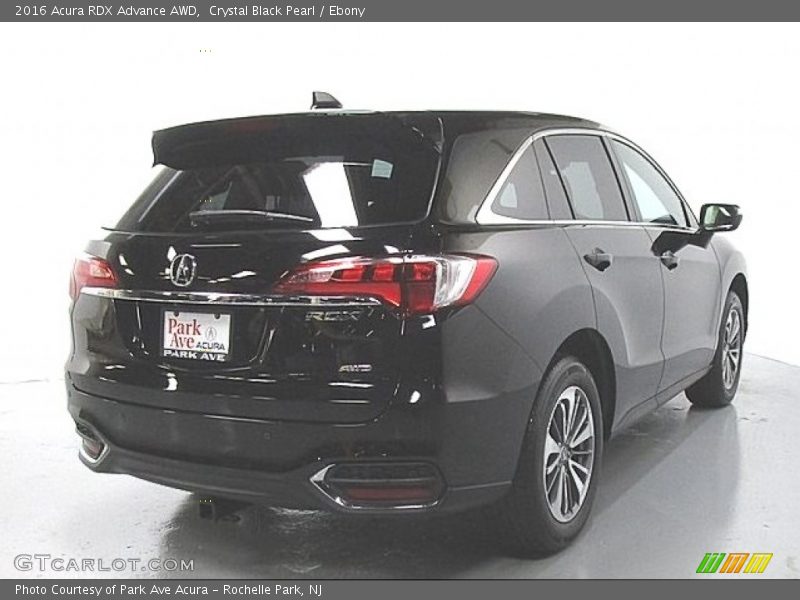 Crystal Black Pearl / Ebony 2016 Acura RDX Advance AWD