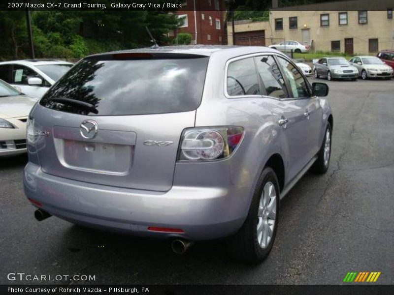 Galaxy Gray Mica / Black 2007 Mazda CX-7 Grand Touring