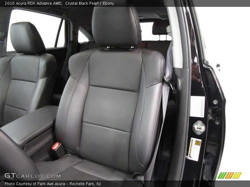 Crystal Black Pearl / Ebony 2016 Acura RDX Advance AWD