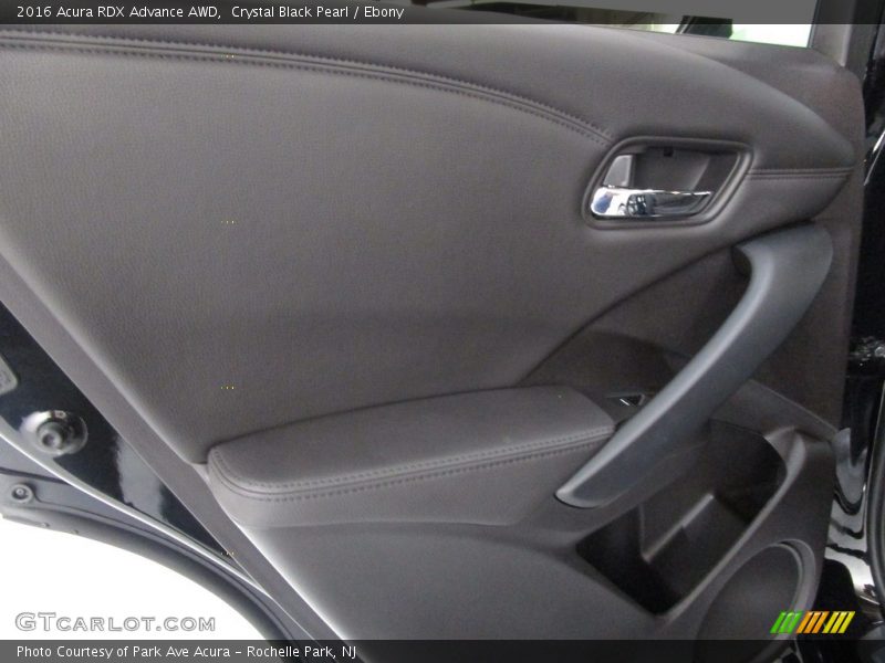 Crystal Black Pearl / Ebony 2016 Acura RDX Advance AWD
