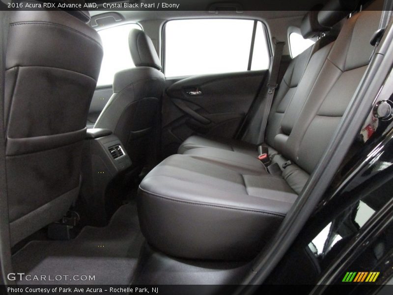 Crystal Black Pearl / Ebony 2016 Acura RDX Advance AWD