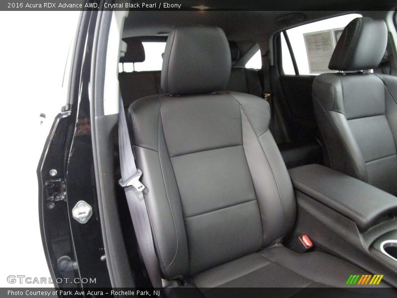 Crystal Black Pearl / Ebony 2016 Acura RDX Advance AWD