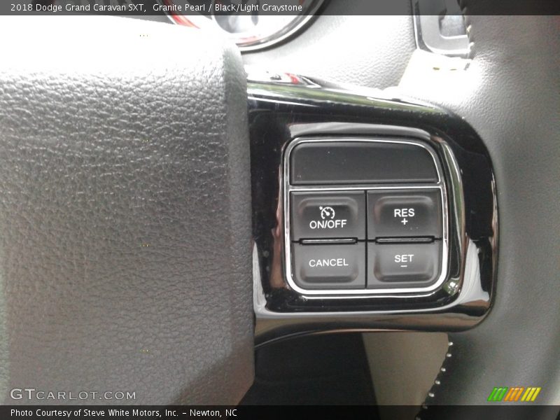 Granite Pearl / Black/Light Graystone 2018 Dodge Grand Caravan SXT