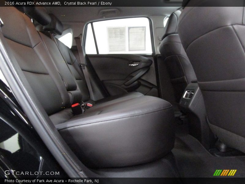 Crystal Black Pearl / Ebony 2016 Acura RDX Advance AWD