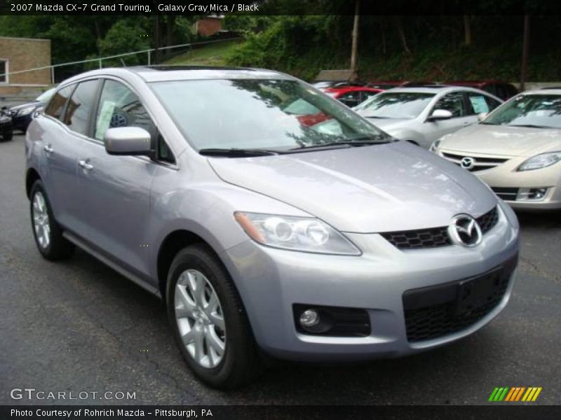 Galaxy Gray Mica / Black 2007 Mazda CX-7 Grand Touring