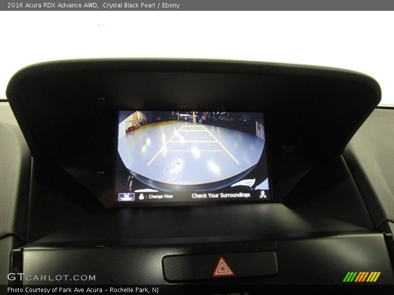 Crystal Black Pearl / Ebony 2016 Acura RDX Advance AWD