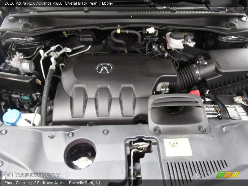 Crystal Black Pearl / Ebony 2016 Acura RDX Advance AWD