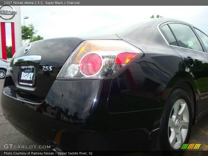 Super Black / Charcoal 2007 Nissan Altima 2.5 S