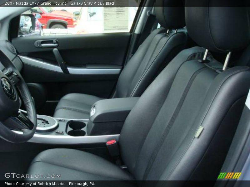 Galaxy Gray Mica / Black 2007 Mazda CX-7 Grand Touring