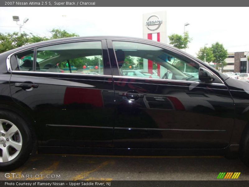 Super Black / Charcoal 2007 Nissan Altima 2.5 S
