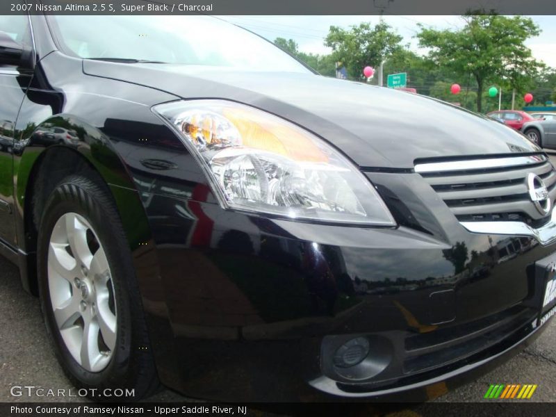 Super Black / Charcoal 2007 Nissan Altima 2.5 S