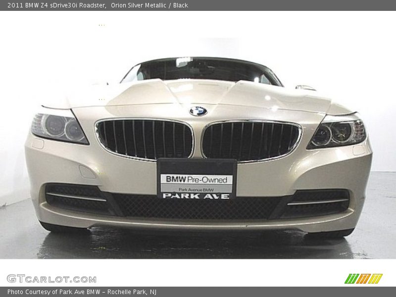 Orion Silver Metallic / Black 2011 BMW Z4 sDrive30i Roadster