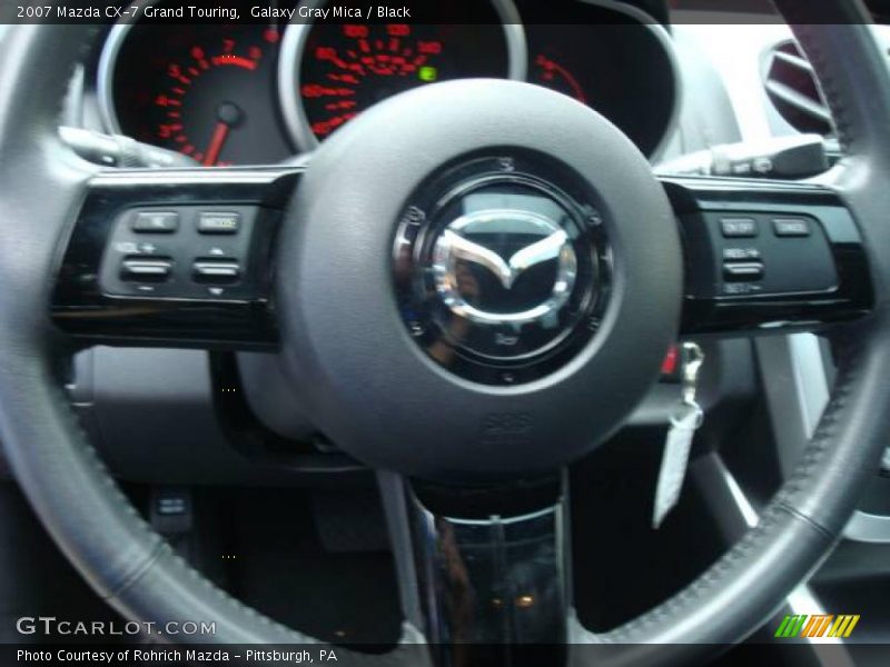 Galaxy Gray Mica / Black 2007 Mazda CX-7 Grand Touring