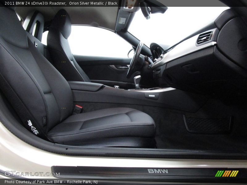 Orion Silver Metallic / Black 2011 BMW Z4 sDrive30i Roadster
