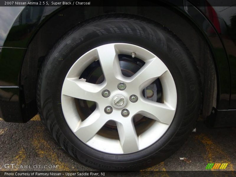 Super Black / Charcoal 2007 Nissan Altima 2.5 S