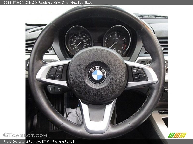 Orion Silver Metallic / Black 2011 BMW Z4 sDrive30i Roadster