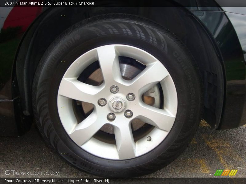 Super Black / Charcoal 2007 Nissan Altima 2.5 S