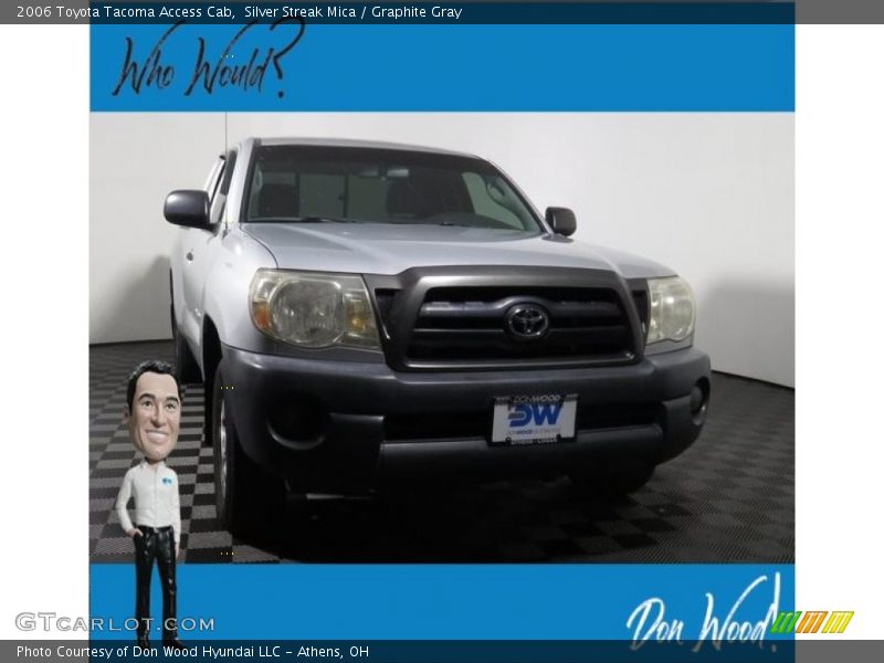Silver Streak Mica / Graphite Gray 2006 Toyota Tacoma Access Cab
