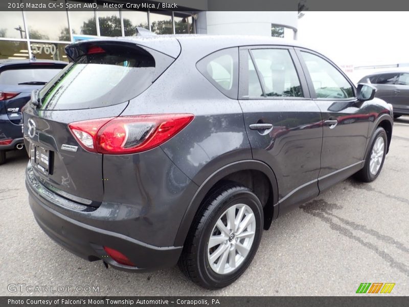 Meteor Gray Mica / Black 2016 Mazda CX-5 Sport AWD