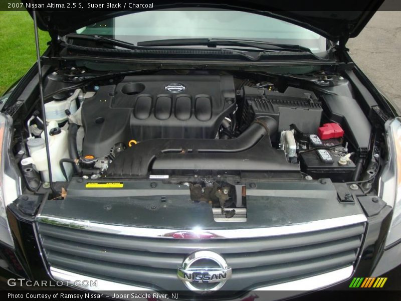 Super Black / Charcoal 2007 Nissan Altima 2.5 S
