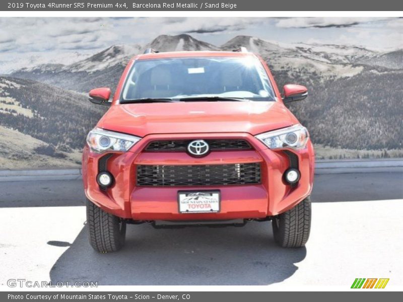 Barcelona Red Metallic / Sand Beige 2019 Toyota 4Runner SR5 Premium 4x4