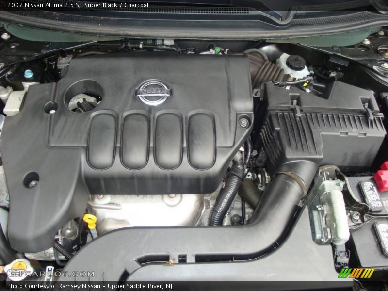 Super Black / Charcoal 2007 Nissan Altima 2.5 S