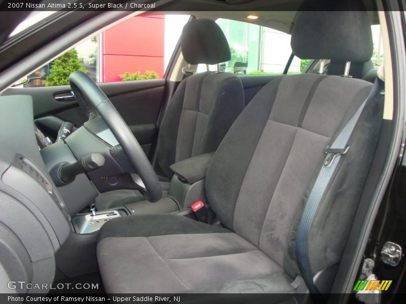 Super Black / Charcoal 2007 Nissan Altima 2.5 S