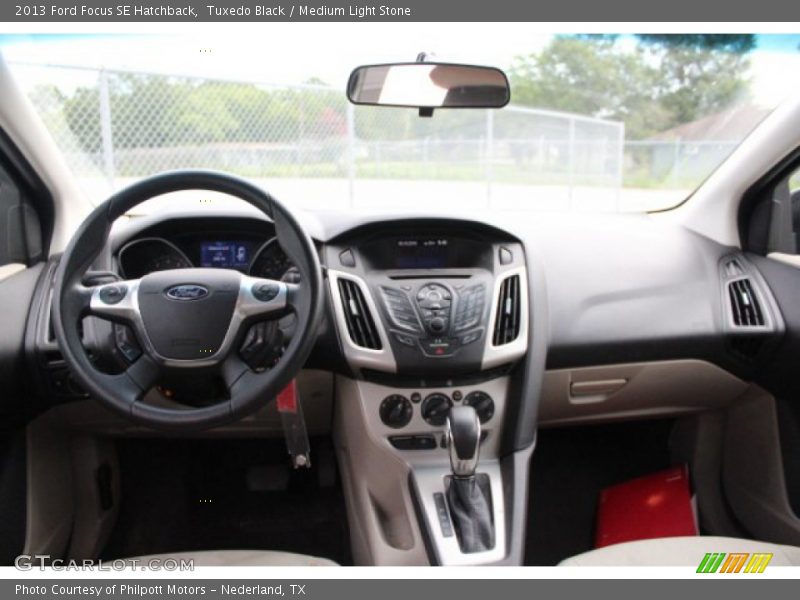 Tuxedo Black / Medium Light Stone 2013 Ford Focus SE Hatchback